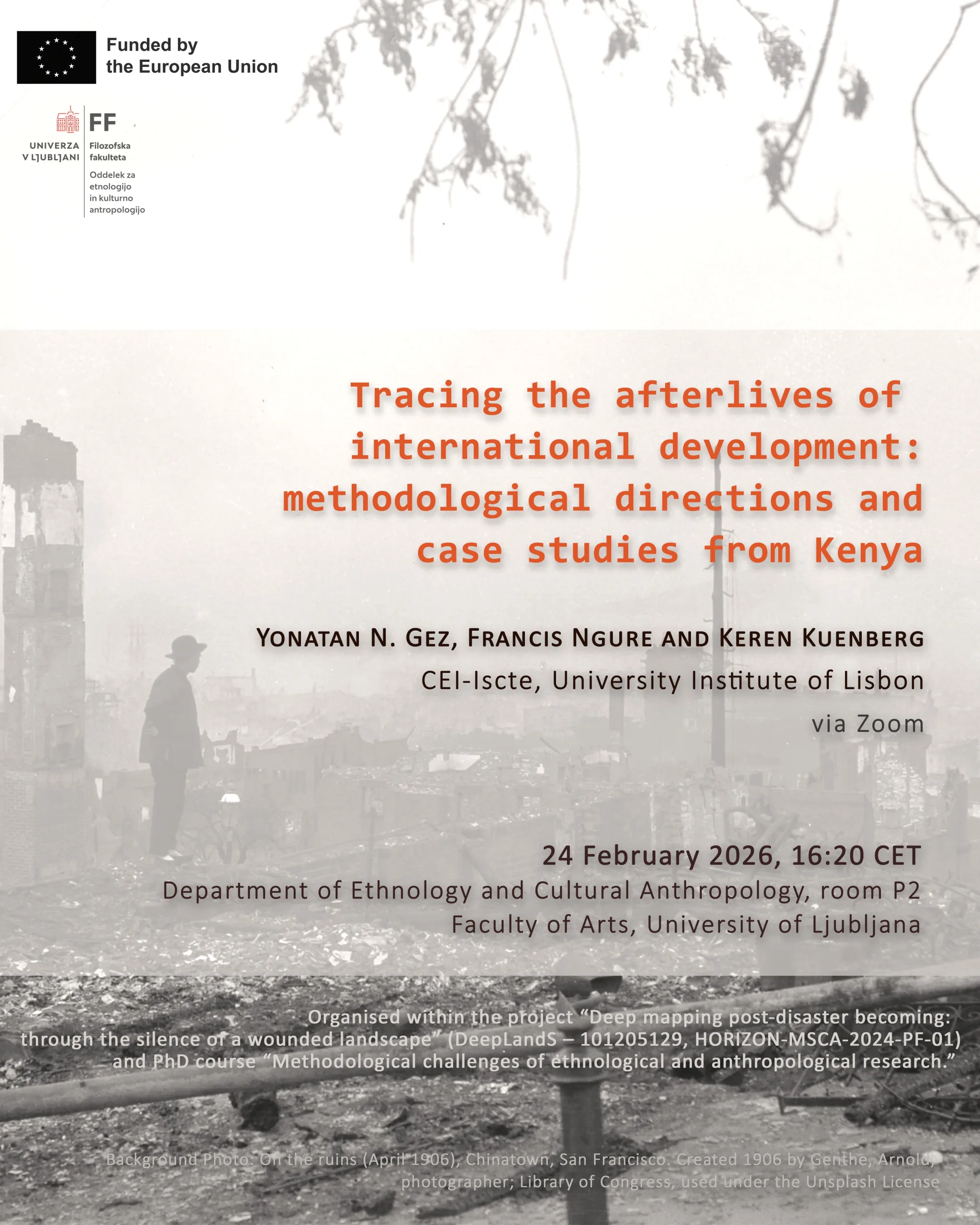“Tracing the afterlives of international development: methodological directions and case studies from Kenya”
